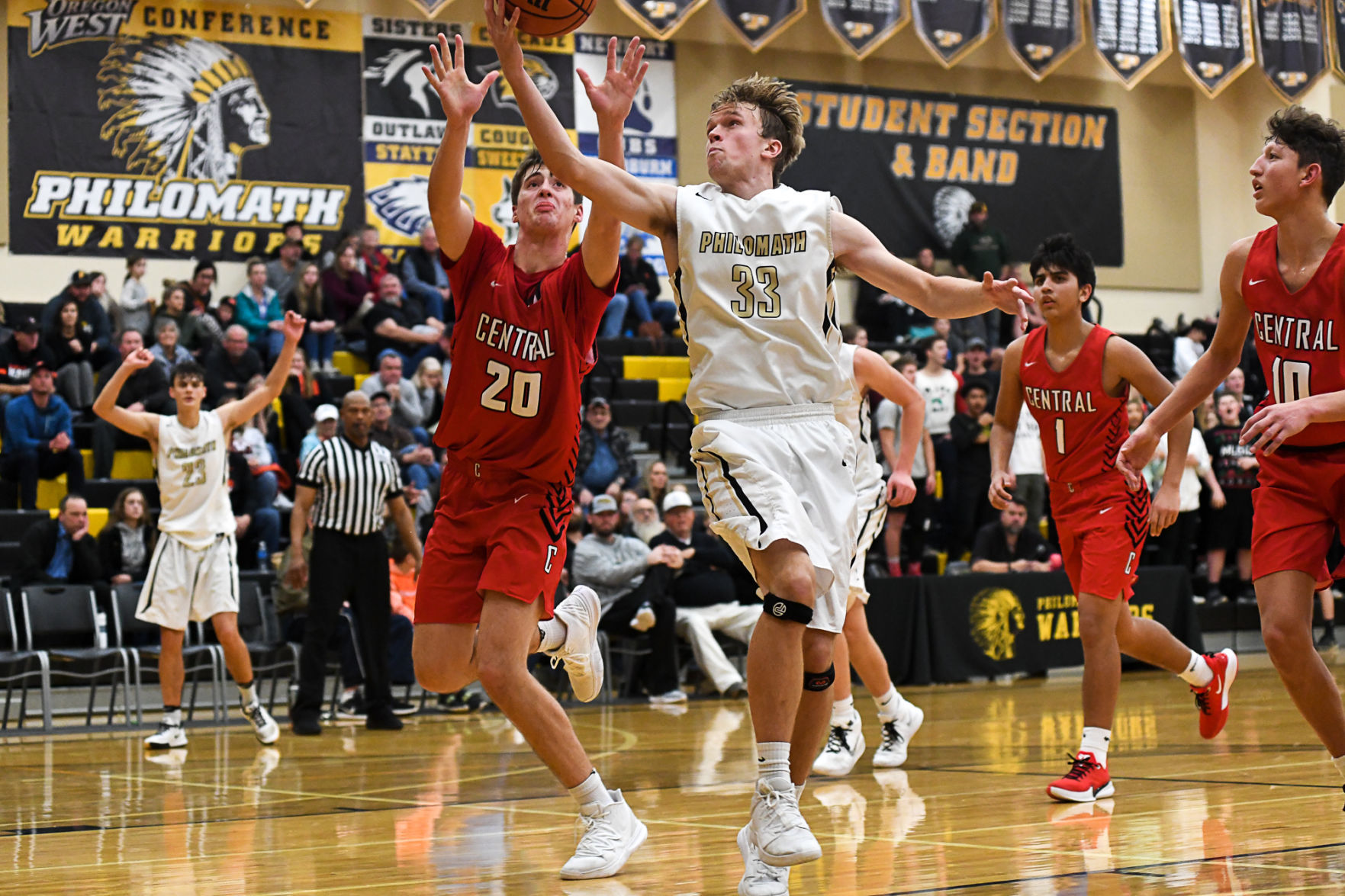Gallery: Philomath vs Central boy's basketball 24